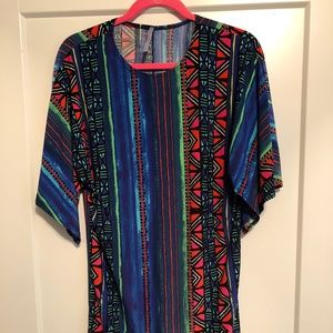 Vibrant Tribal Dress